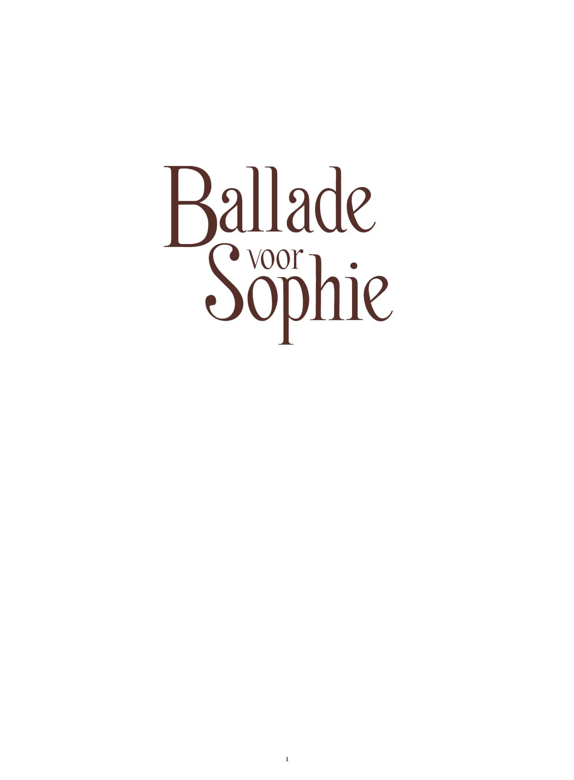 Ballade voor Sophie - Afbeelding 3