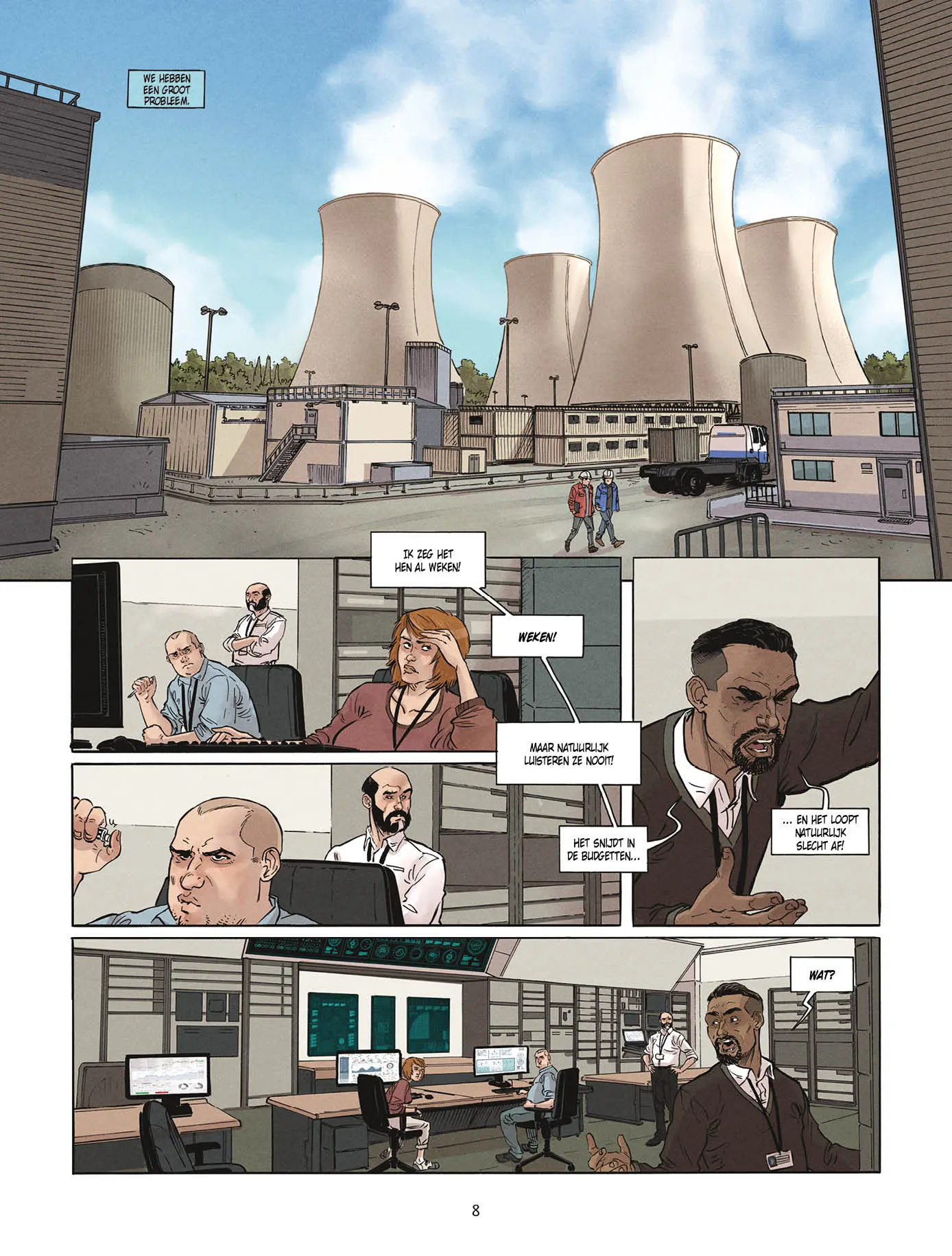 De ballingen van Mosseheim 1 – Nucleaire vluchtelingen: een Europese nachtmerrie in stripvorm - Afbeelding 7