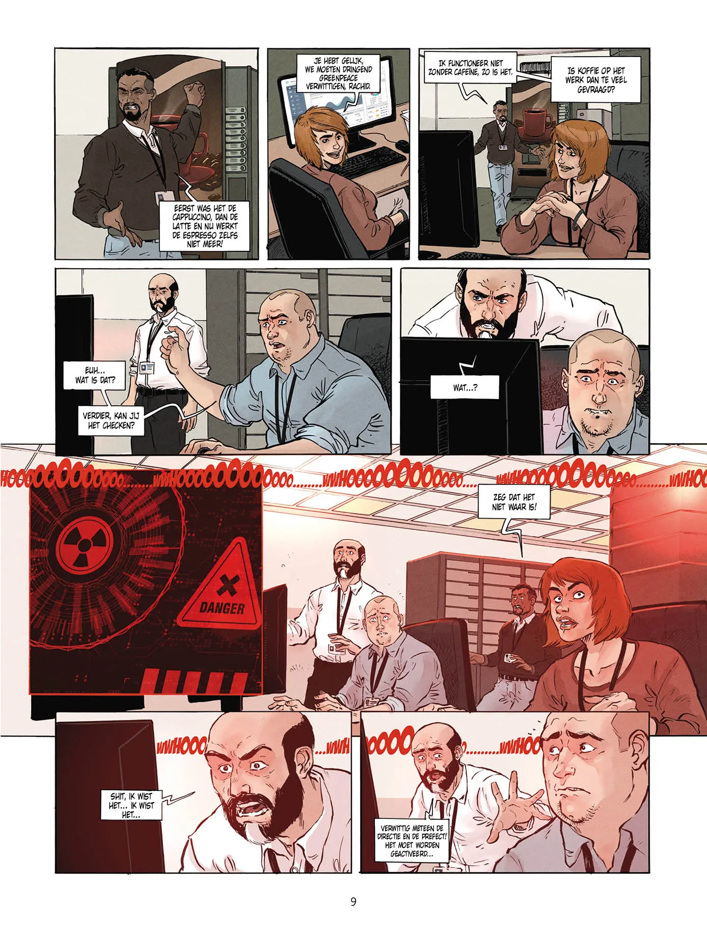 De ballingen van Mosseheim 1 – Nucleaire vluchtelingen: een Europese nachtmerrie in stripvorm - Afbeelding 6
