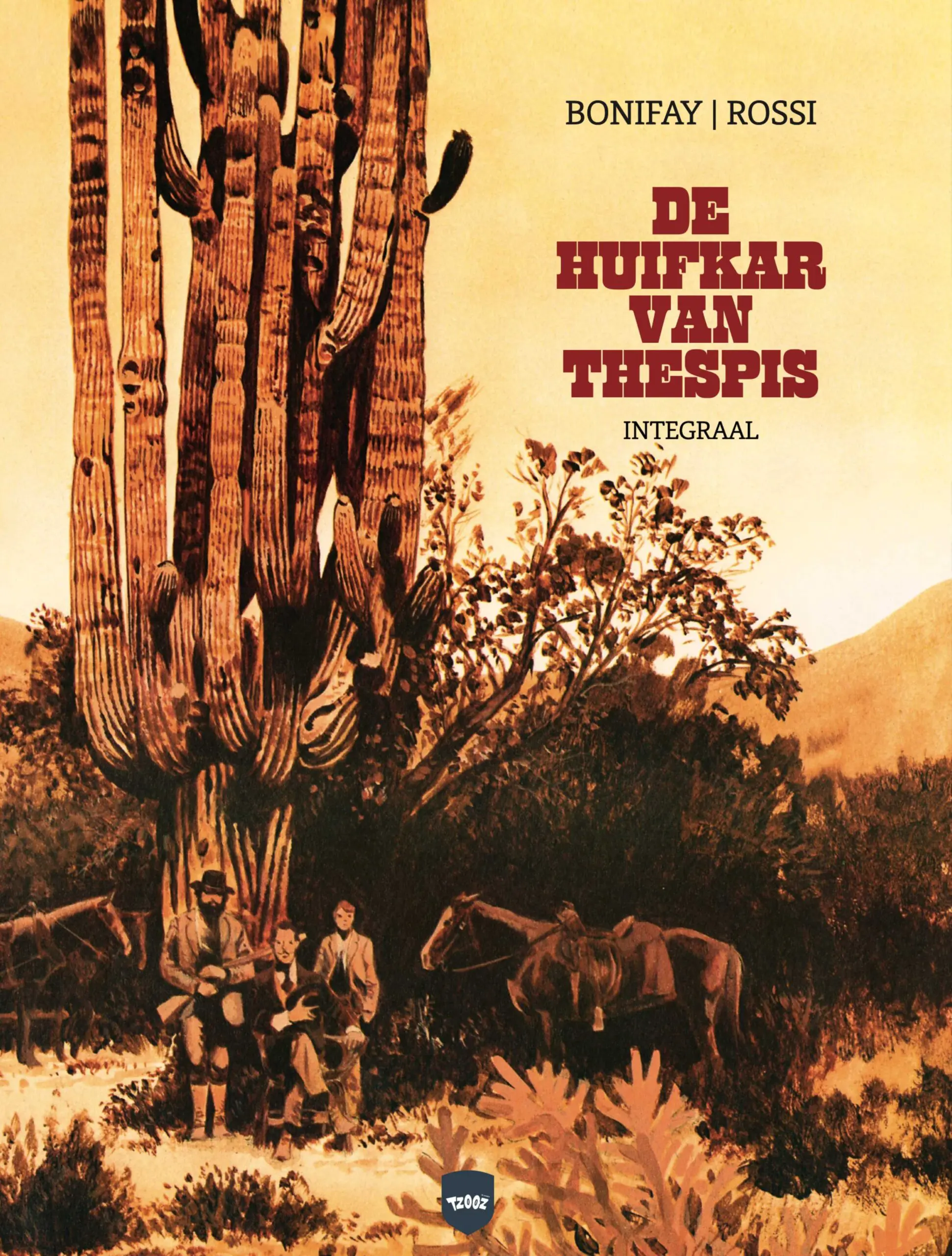 De huifkar van Thespis: het vroege sleutelwerk van Christian Rossi keert terug in integraal (verschijnt in beperkte oplage)