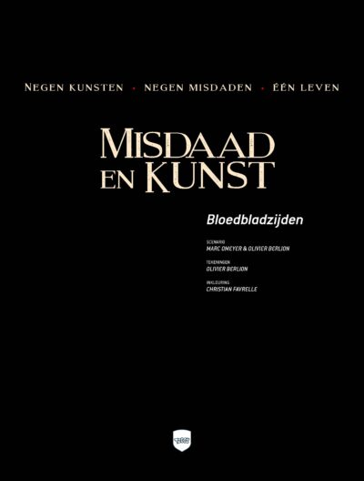Misdaad en Kunst: 1 Bloedbladzijden - Afbeelding 3