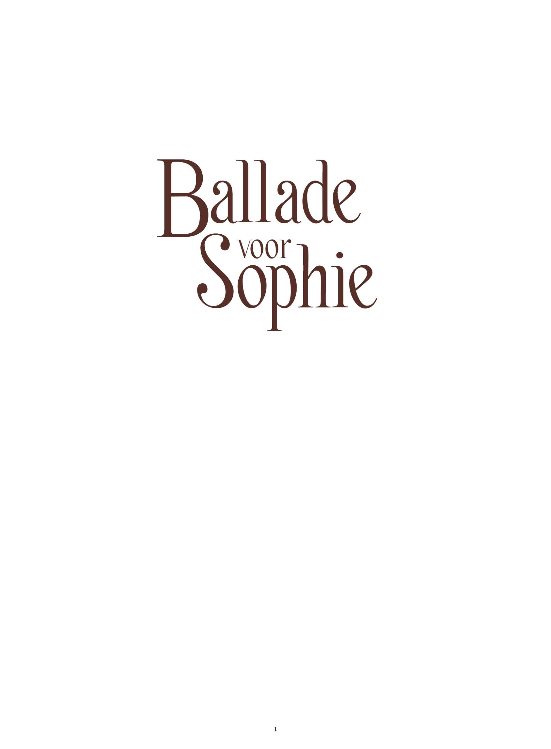 Ballade voor Sophie - Afbeelding 3